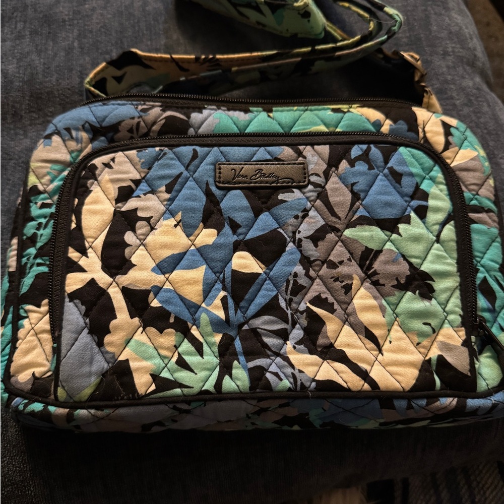 Vera Bradley Quilted Floral Crossbody Bag